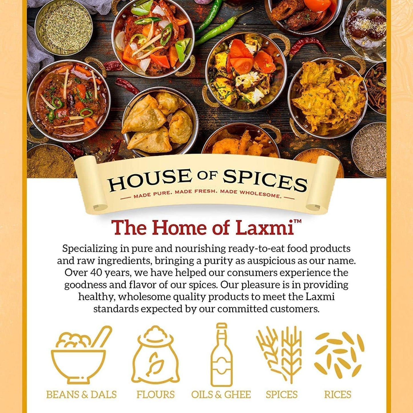Laxmi Diabetic Friendly Basmati Rice w/Lower G.I. Index Value - 10lb
